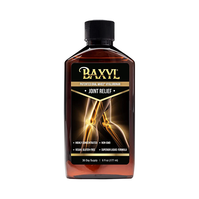BAXYL + GI Bundle - Liquid Hyaluronic Acid for Joint Relief & MHB3Hyaluronan and Amaferm for Digestion, Digestive Aid & Stomach Relief