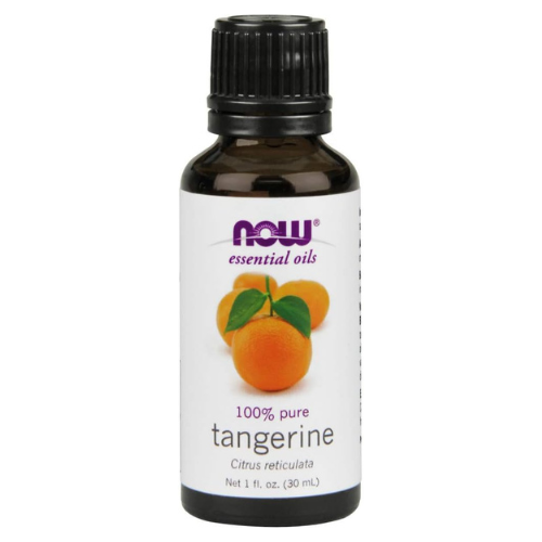 NOW Essential Oils, Tangerine Oil, Cheerful Aromatherapy Scent, Cold Pressed, 100% Pure, Vegan, Child Resistant Cap, 1-Ounce