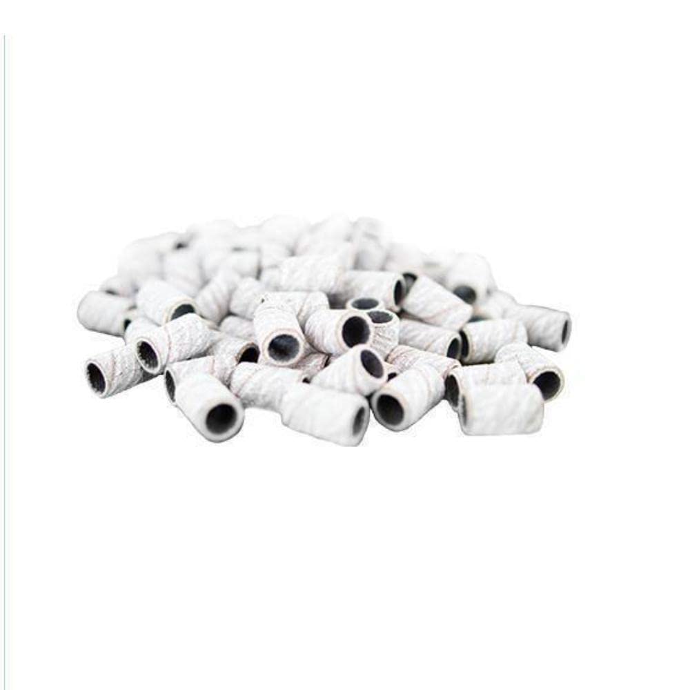 Medicool White Sanding Band (100/box) for Manicure and Pedicure Nail Drill | SBCW.100