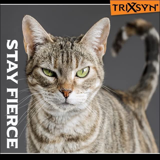 TRIXSYN Feline - Naturally Alleviate Discomfort, Promote Healthy Joints, Support Mobility and Cartilage Function for Cats- Patented MHB3 Hylauronan Liquid Formula