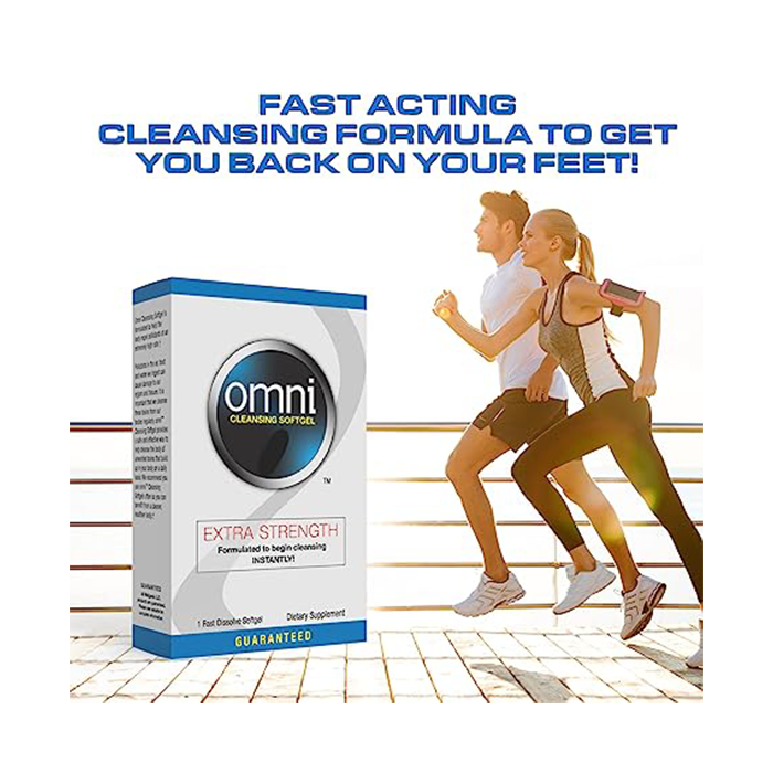Wellgenix Omni Cleansing Softgel - Extra Strength Cleansing Immediately, 1 Fast Dissolve Softgel,(Puri-Clean) (2 Pack)