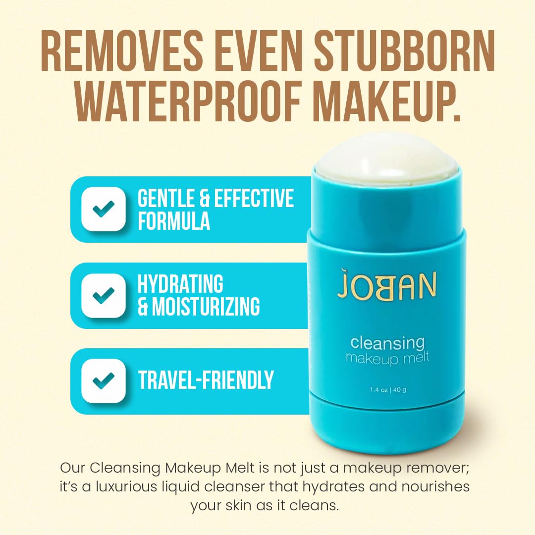 Cleansing Makeup Melt - Makeup Remover & Liquid Cleanser for Hydrated, Moisturized Skin, 1.4 oz