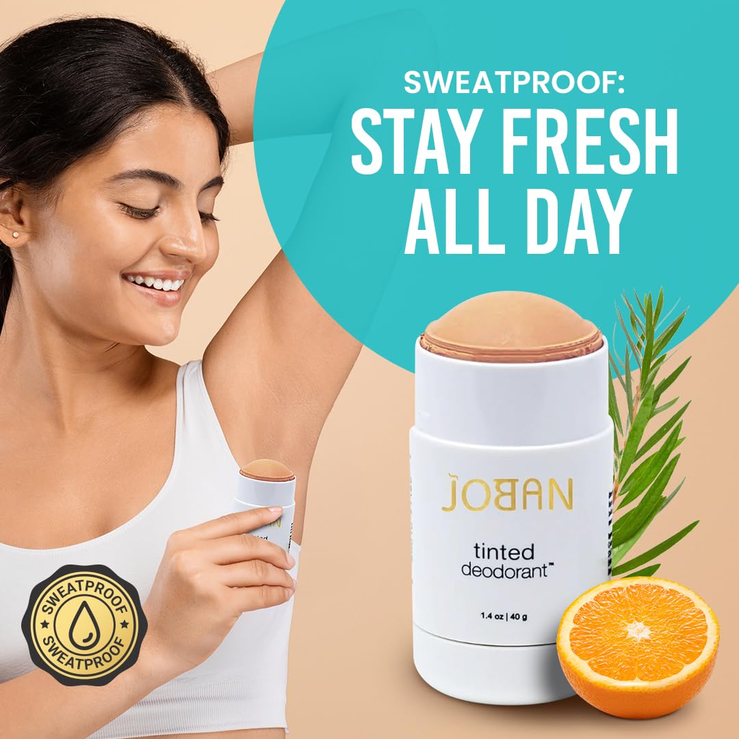 Tinted Deodorant Light Shade