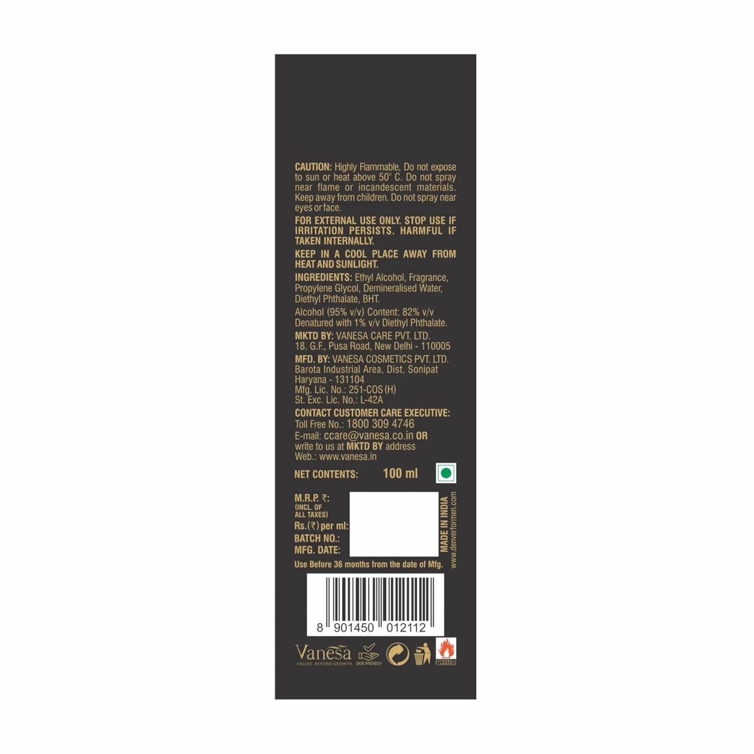 Caliber - Perfume - 100 ML