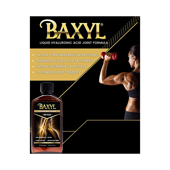 BAXYL + Boost Bundle - Liquid Hyaluronic Acid for Joint Relief Supplement with Astaxanthin