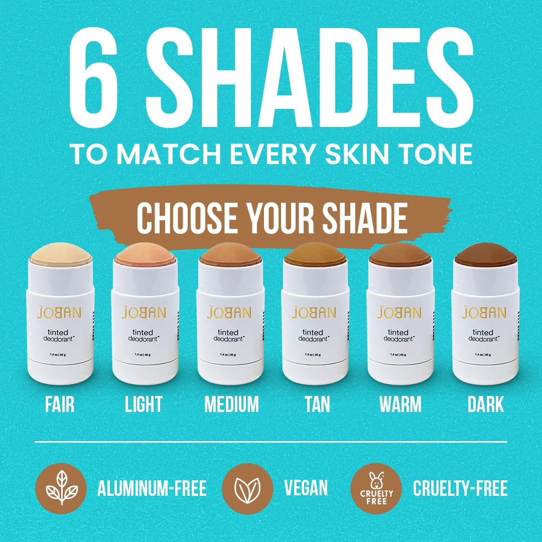Tinted Deodorant Tan Shade