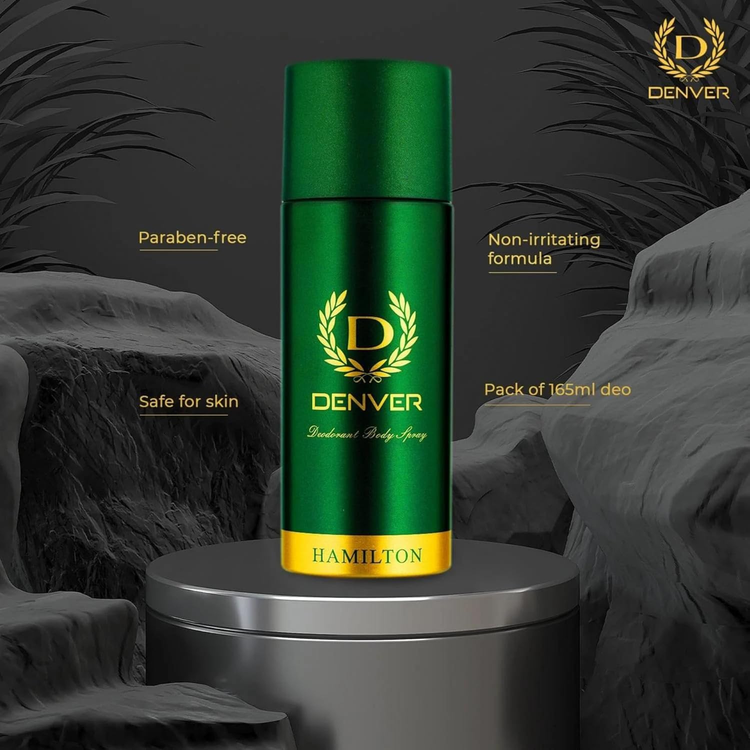 2 Hamilton Deodorant Spray - For Men(200 ml)