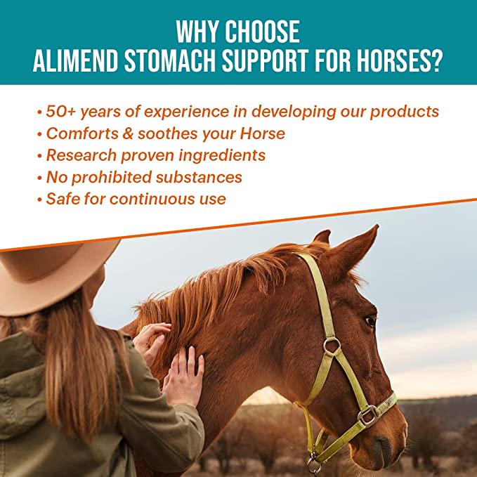 Alimend Stomach Support for Horses, 128 Fluid Ounce (3785 ml)