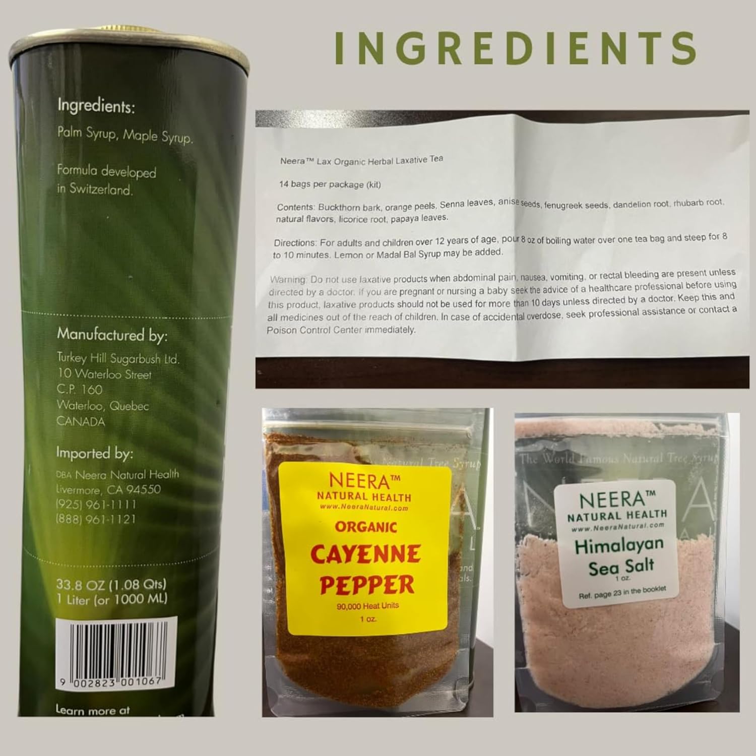 10-14 Day Detox Pack Master Cleanse Diet - Body Cleanse Detox Drink Colon Cleanser & Detox Metabolism Booster Master Cleanse Lemon Cayenne Maple Detox, 10-14 Days Detox Drink