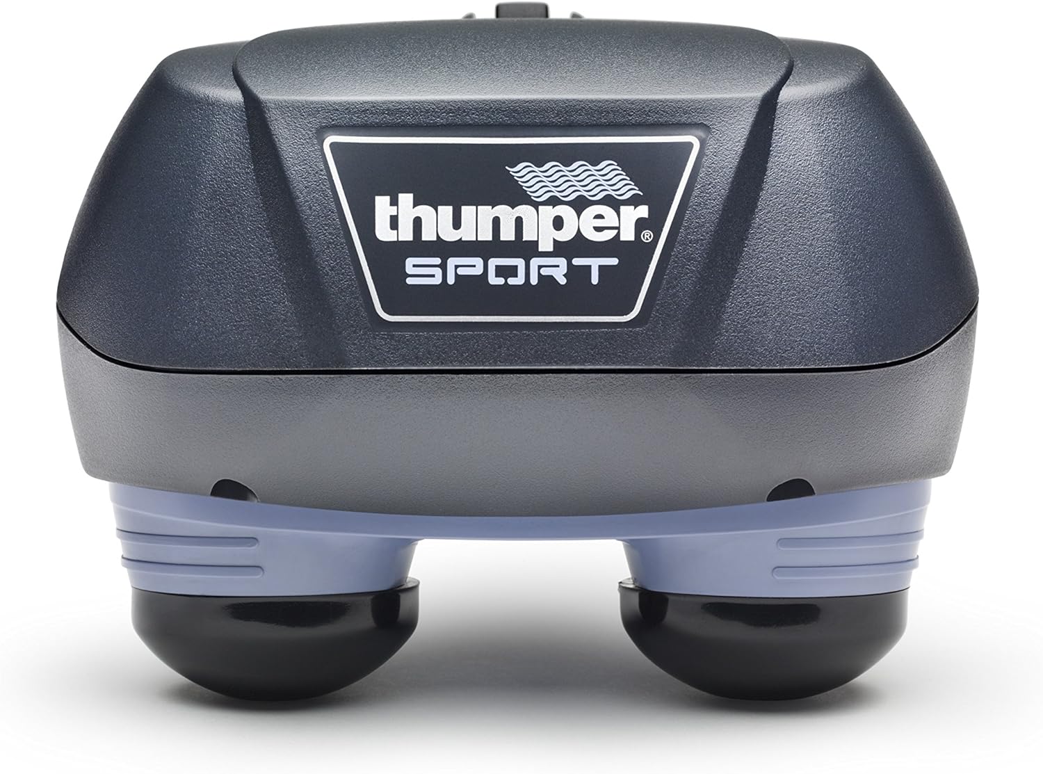 Thumper Sport Percussive Massager - Deep Tissue Home use Massage for Muscles, Back, Shoulders, Neck, Legs, arms. Portable Therapy Action Electric Handheld Massager with Long Handle