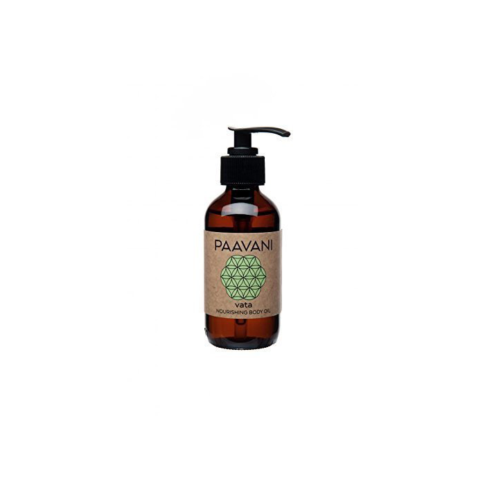 PAAVANI Ayurveda - Vata Body Oil - For Dry Skin - Nourishing Oil - Abhyanga Body Oil - 8 oz