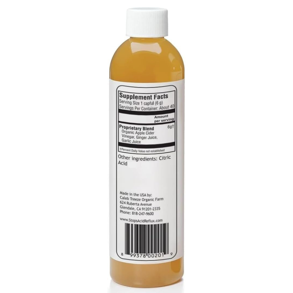 Stops Acid Reflux (8 oz) by Caleb Treeze: Old Amish Formula